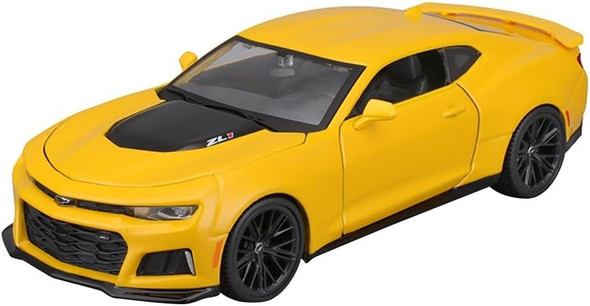 OakridgeStores.com | Maisto - 1/24 2017 Chevrolet Camaro ZL1 in Metallic Yellow - Diecast Model Car - 31512MY 090159315124