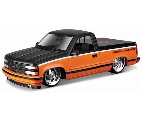 OakridgeStores.com | Maisto - 1/24 Harley-Davidson 1993 Chevrolet Pickup - Diecast Model Truck - 32274BKO 090159322740