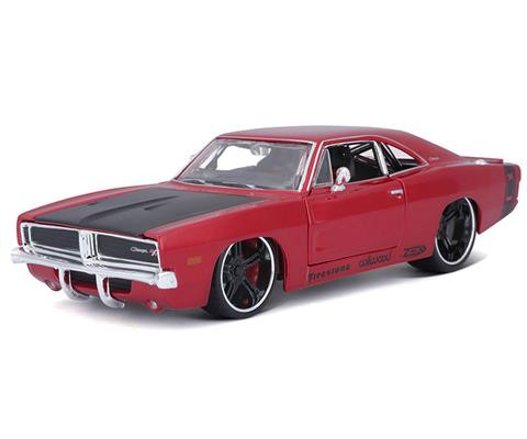 OakridgeStores.com | Maisto - 1/24 1969 Dodge Charger R/T - Diecast Model Car - 32537 090159325376