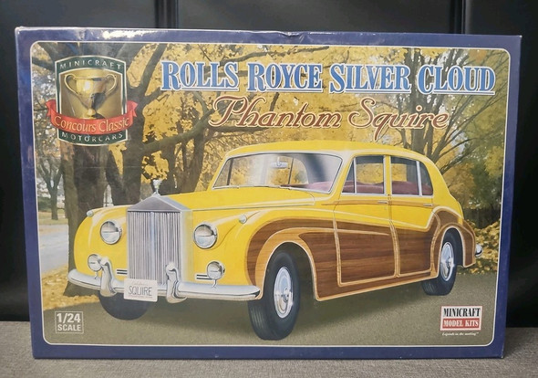 OakridgeStores.com | RESALE SHOP - Minicraft 1:24 Rolls Royce Silver Cloud Phantom Squire - BREV-11225-NS8204 CNSG048051112259