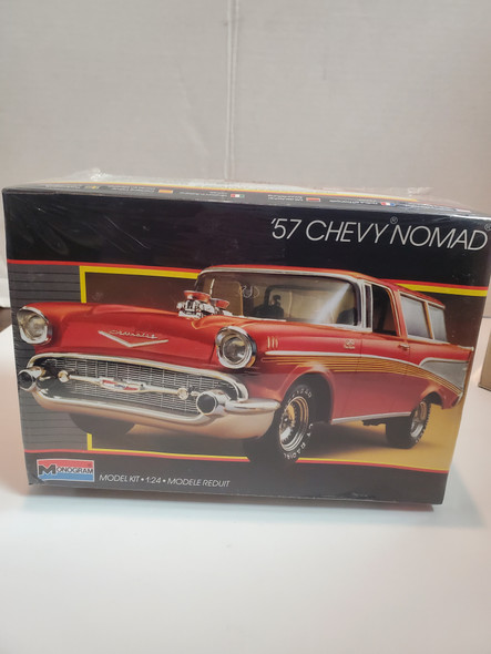 OakridgeStores.com | RESALE SHOP - Monogram 1/24 Scale Model '57 Chevy Nomad #2740 - BREV-2740-NS8074