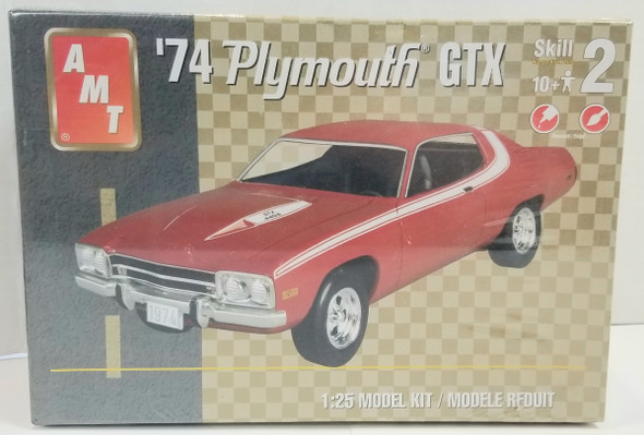 OakridgeStores.com | RESALE SHOP - AMT '74 Plymouth GTX 1/25 #38514 - BREV-38514-NS7990