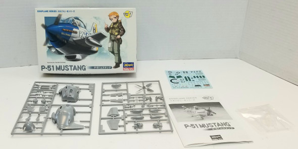 OakridgeStores.com | RESALE SHOP - Hasegawa P51 Mustang Egg Plane Series #60117 - BREV-60117-NOB8286