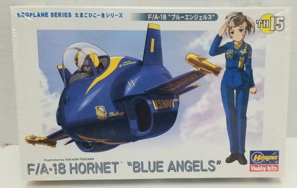 OakridgeStores.com | RESALE SHOP - Hasegawa TH15 #60125 F/A-18 Hornet "Blue Angels" Eggplane Series - BREV-60125-NS8288