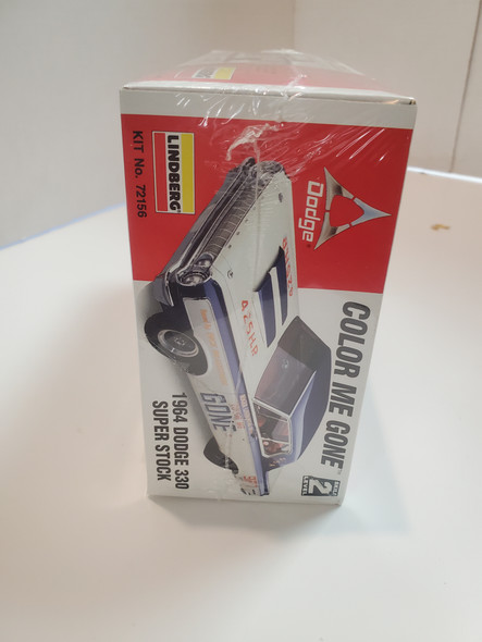 OakridgeStores.com | RESALE SHOP - Lindberg 1/25 Scale Color Me Gone 1964 Dodge 330 Super Stick #72156 - BREV-72156-NS8083