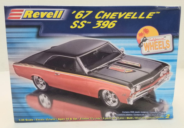 OakridgeStores.com | RESALE SHOP - Revell '67 Chevelle SS 396 1/25 #85-2183 - BREV-85-2183-NOB8427