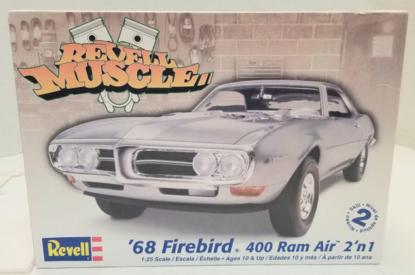 OakridgeStores.com | RESALE SHOP - Revell '68 Firebird 400 Ram Air 2n1 1/25 #85-2342 Revell Muscle - BREV-85-2342-NOB8404