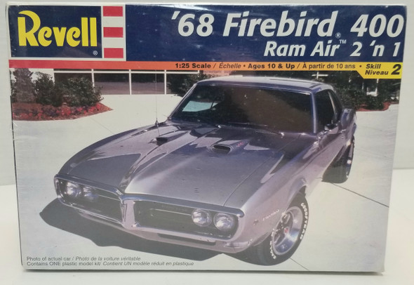 OakridgeStores.com | RESALE SHOP - REVELL Model '68 Firebird 400 Ram Air 2 'N 1 Kit 1:25 #85-2342 - BREV-85-2342-NS8300 CNSG031445023422
