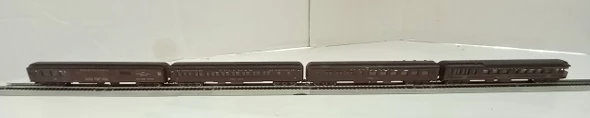 OakridgeStores.com | RESALE SHOP - VTG Atlas N Scale Lot of 4 PRR Passenger Cars SEE DESC - PAER-10-95-NOB7778