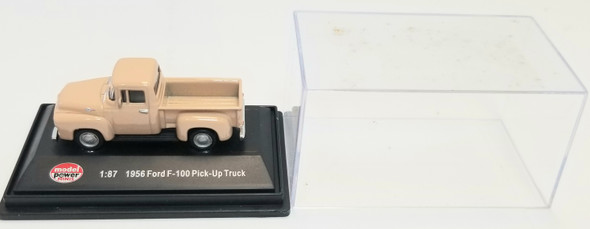 OakridgeStores.com | RESALE SHOP - Model Power 1:87 1956 Ford F-100 Pickup Truck Light Tan Exclusive Ed. #19232 - PAER-19232-NOB7805 CNSG037135192324