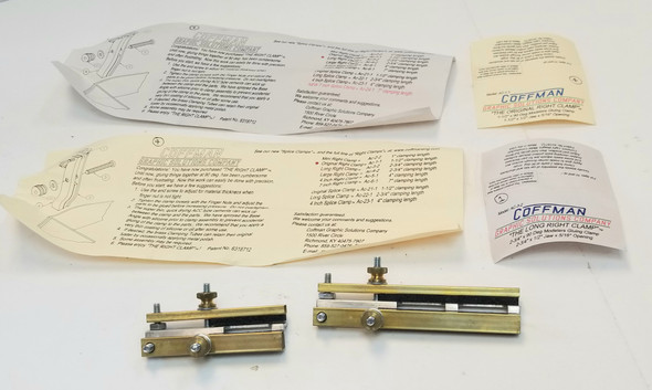OakridgeStores.com | RESALE SHOP - Set of Coffman Original/Long Right Clamps - PAER-COFFCLAMPS-LN8234
