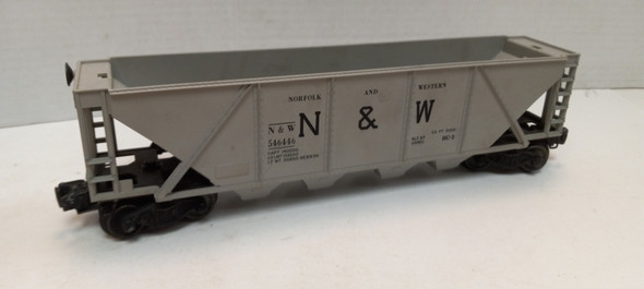 OakridgeStores.com | RESALE SHOP - Lionel 546446 Norfolk & Western Gray Hopper Car - SCTO-546446-NOB7656