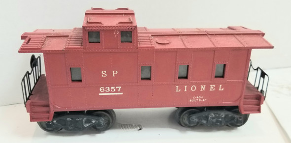 OakridgeStores.com | RESALE SHOP - Lionel No. 6357 Southern Pacific-style SP Type Caboose from the postwar era, - SCTO-6357SOUTH-U7646