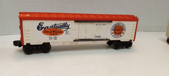 OakridgeStores.com | RESALE SHOP - Lionel Gold Medal Flour Billboard Reefer/Box Car 9860 - SCTO-9860-LN7657