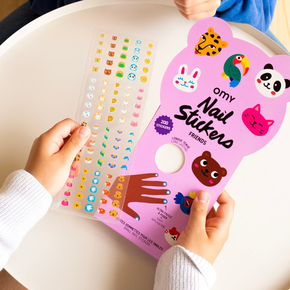 OakridgeStores.com | OMY - NAIL STICKERS - FRIENDS - Nail Stickers Set - NAIL04 3760301402879