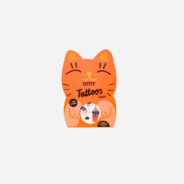 OakridgeStores.com | OMY - Tattoos Kawaii - Temporary Tattoos Set - TAT01 3760301403029