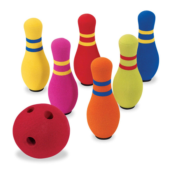 OakridgeStores.com | Epoch Toys - Kidoozie Six Pin Bowling Set - Foam Indoor/Outdoor Active Play Toy - G02348 020373023482