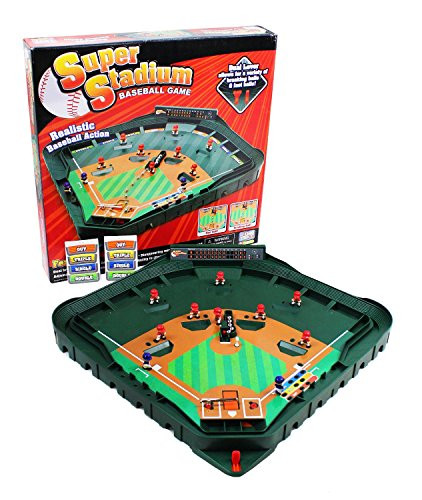 OakridgeStores.com | Epoch Toys - Game Zone Super Stadium Baseball - Tabletop Baseball Game for Ages 6+ - P00599 020373005990
