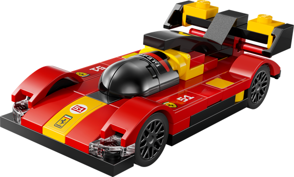 OakridgeStores.com | LEGO - Ferrari 499P Hypercar - Speed Champions Building Set for Ages 7+, 62 pcs - 30709 673419406741