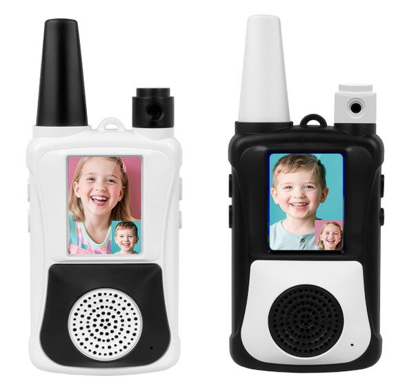 OakridgeStores.com | Wireless Express - Two-Way Video Walkie Talkies - Live Video, Adjustable Camera, Color Screen - VIDEOTALK 850070462457