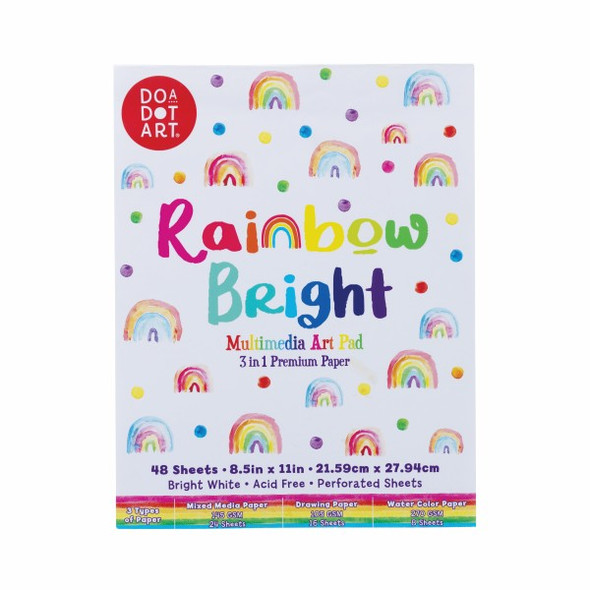 OakridgeStores.com | Do-A-Dot - Rainbow Bright - 3-in-1 Mixed Media Art Pad - 380 757098003801