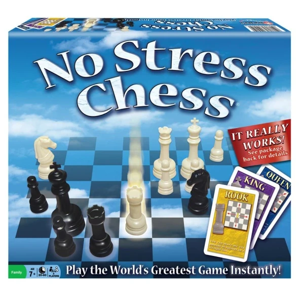 OakridgeStores.com | Winning Moves Games - No Stress Chess - Learn-to-Play Chess Board Game for Ages 7+ - 1091 714043010918