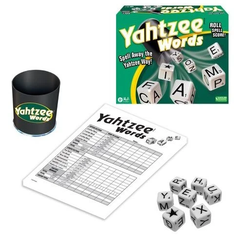 OakridgeStores.com | Winning Moves Games - Yahtzee Words - Letter Dice Word Game for Ages 8+ - 1252 714043012523