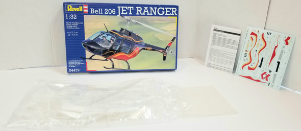 OakridgeStores.com | RESALE SHOP - Revell Bell 206 Jet Ranger #04479 1/32 - BREV-04479-NOB8606