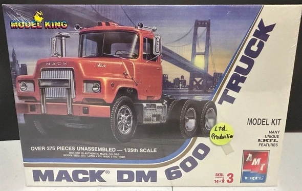OakridgeStores.com | RESALE SHOP - NOB Mack DM 600 Truck Model King 1:25 By AMT Ertl Model Kit - BREV-21802P-NOB8562 CNSG036881218029