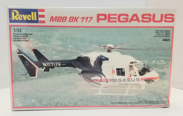 OakridgeStores.com | RESALE SHOP - Revell MBB BK 117 Pegasus 1/32 #4465 - BREV-4465-NS8530