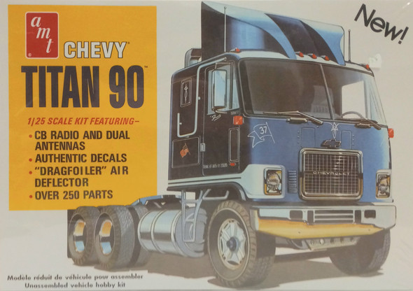 OakridgeStores.com | RESALE SHOP - AMT 1:25 Chevy Titan 90 Plastic Model Kit #603 - BREV-AMT603-NS8540 CNSG858388006035