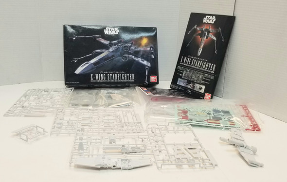 OakridgeStores.com | RESALE SHOP - Bandai Star Wars 1/72 X Wing Starfighter Incom Corp. T65 #0191406 - BREV-BAN0191406-NOB8521