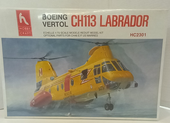 OakridgeStores.com | RESALE SHOP - Hobby Craft 1:72 Boeing Vertol CH113 Labrador Scale Model KitHC2301 - BREV-HC2301-NS8522