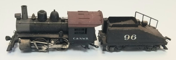 OakridgeStores.com | RESALE SHOP - Rivarossi HO 0-4-0 Chicago & Northwestern Railway With tender #96 - PAER-CHICAGONW-U7823