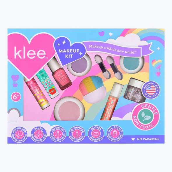 OakridgeStores.com | Klee Naturals - Ray of Bliss - Rainbow Dream - Deluxe Makeup Kit - KGT0604-FG 850002687811