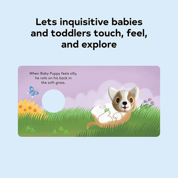 OakridgeStores.com | Chronicle Books - Baby Puppy: Finger Puppet Book - Interactive Finger Puppet Book - 12845 9781797212845