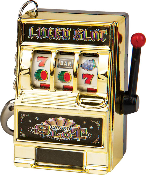 OakridgeStores.com | Master Toys - World's Tiniest Slot Machine - Keychain Novelty Toy w/ Working Handle - 10598 083176105984