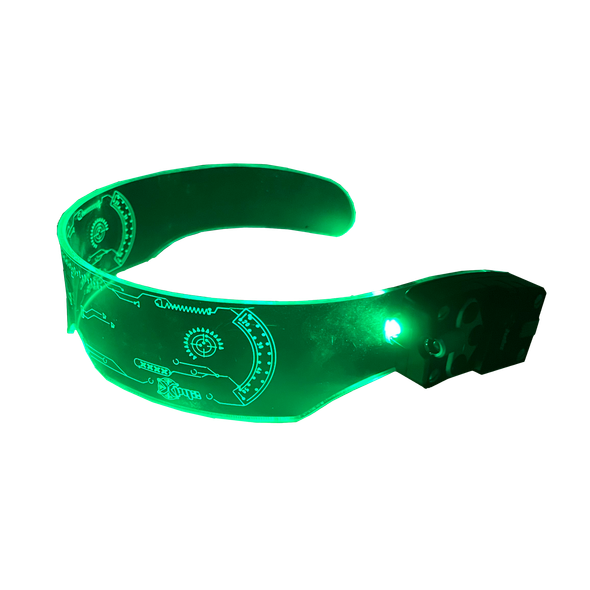 OakridgeStores.com | Mukikim - Night Ops Glasses - LED Spy Role Play Goggles w/ Night Vision up to 15 ft & Signal Lights - 10533 840685105337