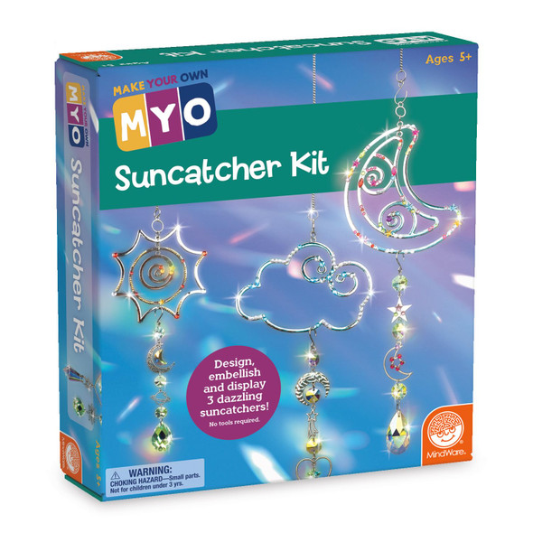 OakridgeStores.com | MindWare - Make Your Own Suncatcher Kit - Kid's Craft Kit - 14547948 197640491234