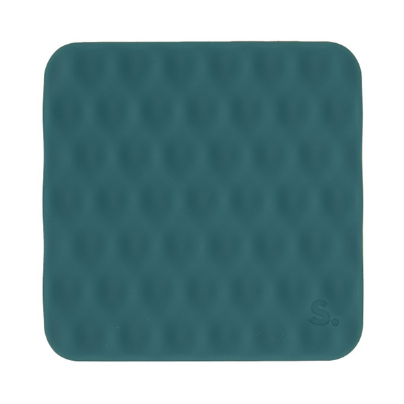 OakridgeStores.com | Speks - Slabs Silicone Sensory Sticker - Mesh Texture, Green - SLABSSQUAREMESHGREEN 810203790499