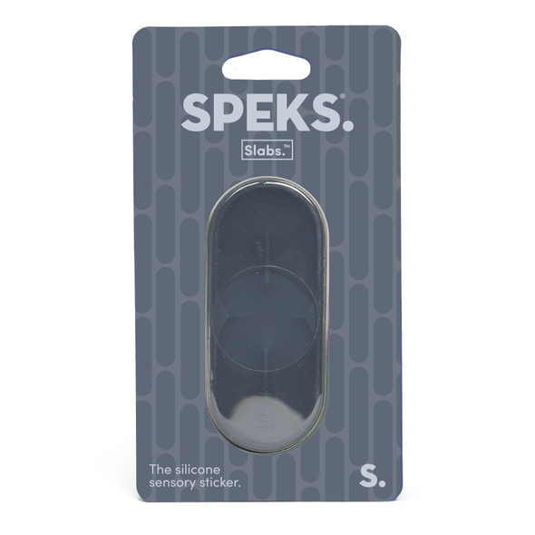 OakridgeStores.com | Speks - Slabs Silicone Sensory Sticker - Path Grey Fidget Adhesive - SLABSTABPATHGREY 810203790482