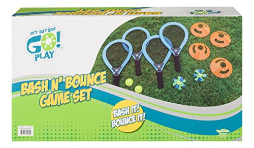 OakridgeStores.com | Toysmith - Get Outside GO! Bash N Bounce Game Set - Outdoor Active Paddle Game - 2093 085761289055