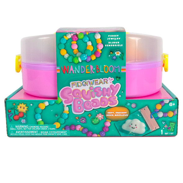 OakridgeStores.com | US Toys - Wanderbloom Fidgiwear Squishy Beads - Fidget Jewelry Making Kit - 242359-CN 194356423597