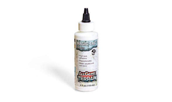 OakridgeStores.com | Woodland Scenics - Magic-Tac - All Game Terrain, High-Tac Adhesive, 4 fl oz - G6408 724771064084