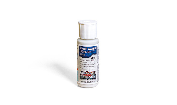 OakridgeStores.com | Woodland Scenics - White Water Highlight - Foam/Froth Effect - 2 fl oz - All Game Terrain - G6603 724771066033