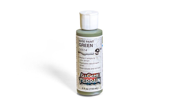 OakridgeStores.com | Woodland Scenics - Green Base Paint - All Game Terrain, 4 fl oz - G6614 724771066149