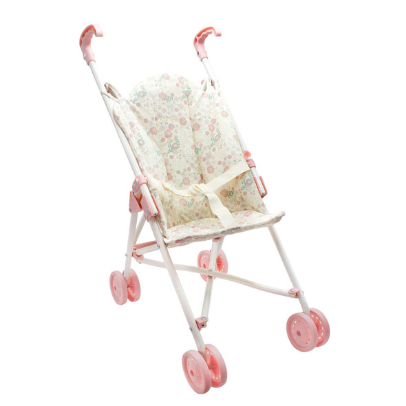 OakridgeStores.com | JC Toys - Bonbebe Single Umbrella Stroller - Pink Doll Stroller Accessory for Imaginative Play - 81625 043657816259