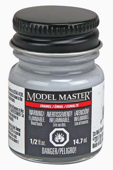 TESTORS - 1154 Black Metallic 1/4 oz. Enamel Paint 075611115405