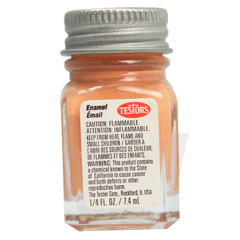 TESTORS - 1170 Flat Light Tan 1/4 oz. Enamel Paint 075611117003