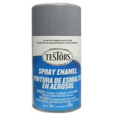 TESTORS - Gray Paint 3 Oz. Spray Can (1238) 075611123806